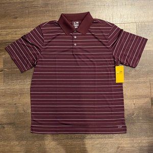 C9 | Men’s Striped Golf Polo